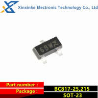 50PCS BC817-25,215 SOT-23 45V 500mA SMD Transistor