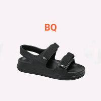 (Phom to lùi 1 size) Giày sandal unisex BQ SD057 đế ip nhựa đúc siêu nhẹ quai dán tiện lợi chống nướ