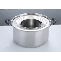 不銹鋼蒸籠底鍋（大號）（規格：41*16*32*16CM） 