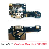 For ASUS Zenfone Max Plus M1 ZB570TL X018D USB Charging Port Dock Connector Flex Cable Repair Parts