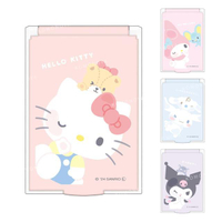 小禮堂 Sanrio 三麗鷗 美肌方形隨身鏡 (貼玻璃款) Kitty 美樂蒂 酷洛米