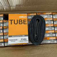 700C 23C 25C 28C 32C bike tire inner tube butyl rubber tire tube 80MM FV road bike inner tube
