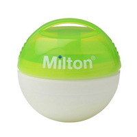 英國 Milton 米爾頓 攜帶式奶嘴消毒球(需搭配迷你消毒錠同時使用)-大地綠