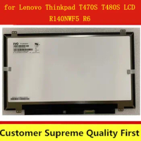 NV140FHM T00 R140NWF5 R1 R6 B140HAK01.0 Touch LCD Screen For Lenovo ThinkPad T470P T470S T470 T480 T480S A485