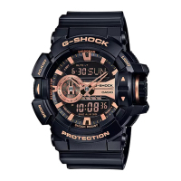 CASIO卡西歐 G-SHOCK大型錶冠金屬運動腕錶(GA-400GB-1A4)