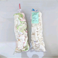 Kerupuk upil rasa bawang putih 500 gram khas nganjuk pring kuning Krupuk Snacks