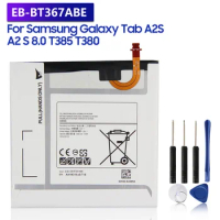 Replacement Battery EB-BT367ABE For Samsung Galaxy Tab A2 S 8.0 T385 T380 2017 Edition EB-BT367ABA Rechargeable 5000mAh