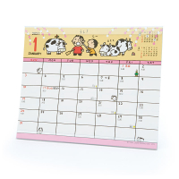 【震撼精品百貨】2021年曆~大寶/大口仔_Minna No Tabo ~記事手帳/年曆/行事曆/日誌/桌曆*57134