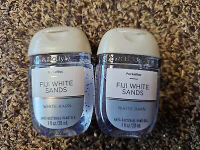 2 Bath and Body Works pocketbac hand gel 1 oz Fiji White Sands