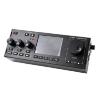 RS918 Ham QRP Radio SSB HF SDR Transceiver 15W RX0.5-30MHz TX All Bands RX Color J3E CW FM AM Wireless Communication