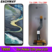 6.5" For Nokia C20 Plus LCD Display TA-1388 TA-1380 Touch Screen Digitizer Assembly Replacement For Nokia C20Plus LCD Screen