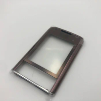8800 Arte New LCD Front Glass Screen Outer Lens with Frame for Nokia 8800A Front Cover Glass Housing