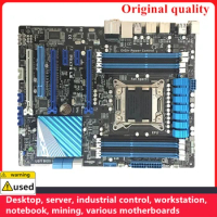 For P9X79 LE Motherboards LGA 2011 DDR3 ATX For Intel X79 Overclocking Desktop Mainboard SATA III USB3.0