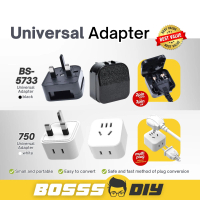 Universal Adapter 2 Pin To 3 Pin Conversion Plug Adapter 250v Converter 2.5a