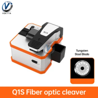 Electric Fiber Optic Cleaver Automatic/Manual FTTH Optical Fiber Cleaver Professional High Precision Fiber Optic Cutting Tools