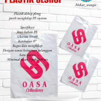 PLASTIK OLSHOP PLONG PUTIH PE CUSTOM