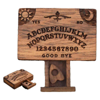 Bảng Tinh Thần Thu Nhỏ, Có Ngăn Kéo, Bảng Ouija, Thu Nhỏ Bằng Gỗ, Với Planchettes, Ngăn Kéo Tình Yêu