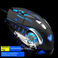 Aula Esports Mouse Wired Mechanical Game Dedicated Macro Programming Desktop Computer Laptop Peripheral Connection Home Val