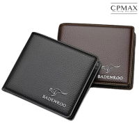 CPMAX 商務多卡位真皮短夾 頭層牛皮錢包 證件夾 短款皮夾 男士 父親節禮物 皮夾 短夾 錢包 【L74】