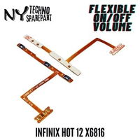 NY FLEXIBLE FOR INFINIX HOT 12 X6816 ON/OFF VOLUME POWER BUTTON