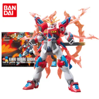 Bandai Genuine Gundam Model Kit Anime Figure HGBF 1/144 Kamiki Burning Collection Gunpla Anime Action Figure Toys for Children