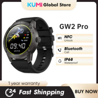 KUMI GW2 Pro Men Smart Watch Bluetooth Call Sport Fitness Heart Rate Blood Pressure Sleep Monitor Women SmartwatI P67 Waterproof