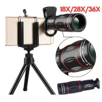 【COD】28X Lensa Tele Zomm HP Lens Kamera TeleZoom 18x25 Universal 18/28/36X Handphone Bermata HD Pons