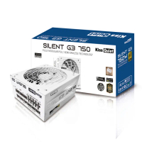 【KISS QUIET】凱斯克 Silent G3-純白 750W-ATX 3.1(金牌 全模組 電源供應器 PCIE5.1)