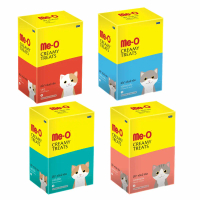 【Me-O 咪歐】啾咪棒15g(4入袋裝)*12袋/盒-蟹肉/鮭魚/鰹魚/雞肉+雞肝#蟹肉*12袋-蟹肉*12袋