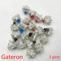 Gateron SMD Switches 3 Pin Hot Swap RGB Black Red Brown Blue Clear Green Yellow Switch for Mechanical Keyboard Fit GK61GK64 RK68