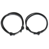 Gelang Polos Hitam |Gelang Couple |Gelang tali Korea