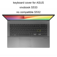 Keyboard Covers 2020 for ASUS Vivobook 15 S15 S533 S5600 15.6 clear TPU laptop keyboards dust cover silicone skin accessories