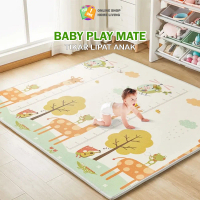 BONUS TAS Tikar Lipat  180X200 8MM & 6MM / Karpet Lipat Anak Waterproof Baby Playmat Foam Bayi Alas 