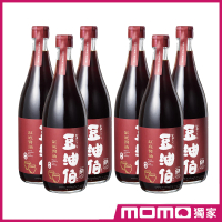 【豆油伯】缸底醬油增量升級版6瓶組(缸底醬油680ml*6瓶)