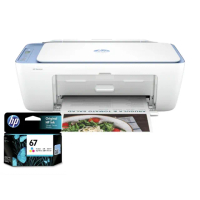 【HP 惠普】官方直營 搭1彩墨水★Deskjet 2823 三合一Wifi噴墨複合機(列印/影印/掃描/無線) (54R44A)