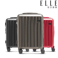 【ELLE】皇冠系列 24吋 防爆抗刮耐衝撞複合材質行李箱 (3色可選) EL31267