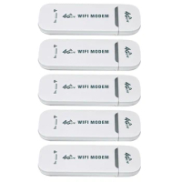 5X 4G LTE USB Wifi Modem 3G 4G USB Dongle Car Wifi Router 4G Lte Dongle Network Adaptor with Sim Card Slot