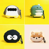 Cute 3D Anime Earphone Cover for 2023 New Sony WF-1000XM5 Earphone Wireless Headphone Soft Protective Case Headset Accessories