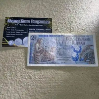 Koleksi 2 1/2 Rupiah Seri Sandang Pangan Tahun 1960 Original