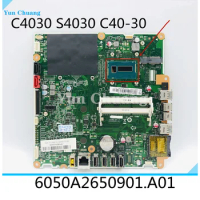 6050A2650901 A01 For Lenovo C40-30 C4030 All in One Motherboard With Celeron 3205U/Core i3 i5 CPU UMA 5B20J76436 DDR3L Mainboard