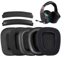 Ear Pads Headband for Logitech G933 G633 G635 G935 G633S G933S Gaming Headset EarPads Cushion Earcups Replacement