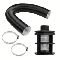 25mm Car Parking Heater Air Filter Air Heater Duct Pipe Diesel Heater Air Intake Filter Silencer for