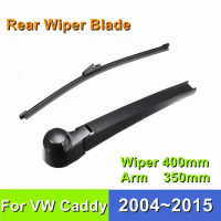 Rear Wiper Blade For Volkswagen VW Caddy 16"Car Windshield Windscreen 2004 2005 2006 2007 2008 2009 2010 2011 2013 2014 2015