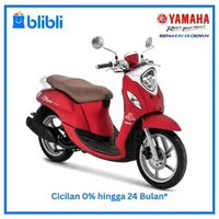 Yamaha Fino Grande 125 Sepeda Motor [OTR Jabodetabekser] Royal Blue Serang