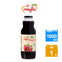meysu 美愫 100%果汁 1000ml(紅石榴汁/綜合蔬果汁)