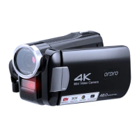 Ordro 4K Video Camera Digital Camcorder for Youtuber Vlog IR Night Vision Full HD Professional Filmadora Camara