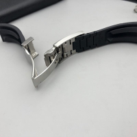 可調節手腕粗細】短款柔軟代用勞力士116655硅膠手表帶游艇迪通拿黑水鬼綠游艇表扣【北歐家居生活】