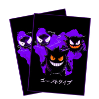 Pokemon Card Sleeve Gengar Shiny DIY 66x91 100pcs PTCG Card Protector