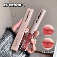 Pewarna Bibir Tahan Lama Dwi Hujung, KAKASHOW, Gincu Hibrid Matte dan Berkilat, Pengilat Bibir Kalis