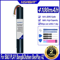 HSABAT J406 4100mAh Battery for B&amp;O PLAY Bang&amp;Olufsen BeoPlay A2/Active/BeoLit 15/BeoPlayBeoLit 17 Speaker Accumulator Batteries